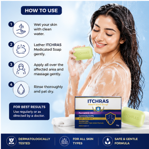 Itchras Permethrin Soap